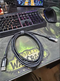 16K DP 2.1 Cable 80Gbps