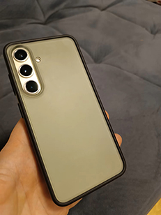 samsung galaxy s24 frosted phone case user review