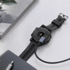 Sports watch charging cable in daily charging environment