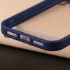 Close-up of clear basic case bottom speaker and charging port cutout