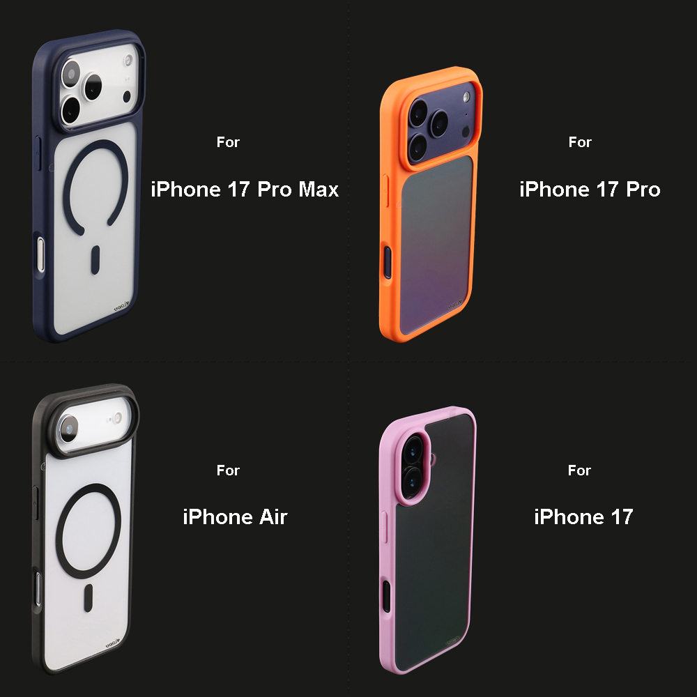 Clear basic case available for iPhone 17 Pro Max, iPhone 17 Pro, iPhone Air and iPhone 17