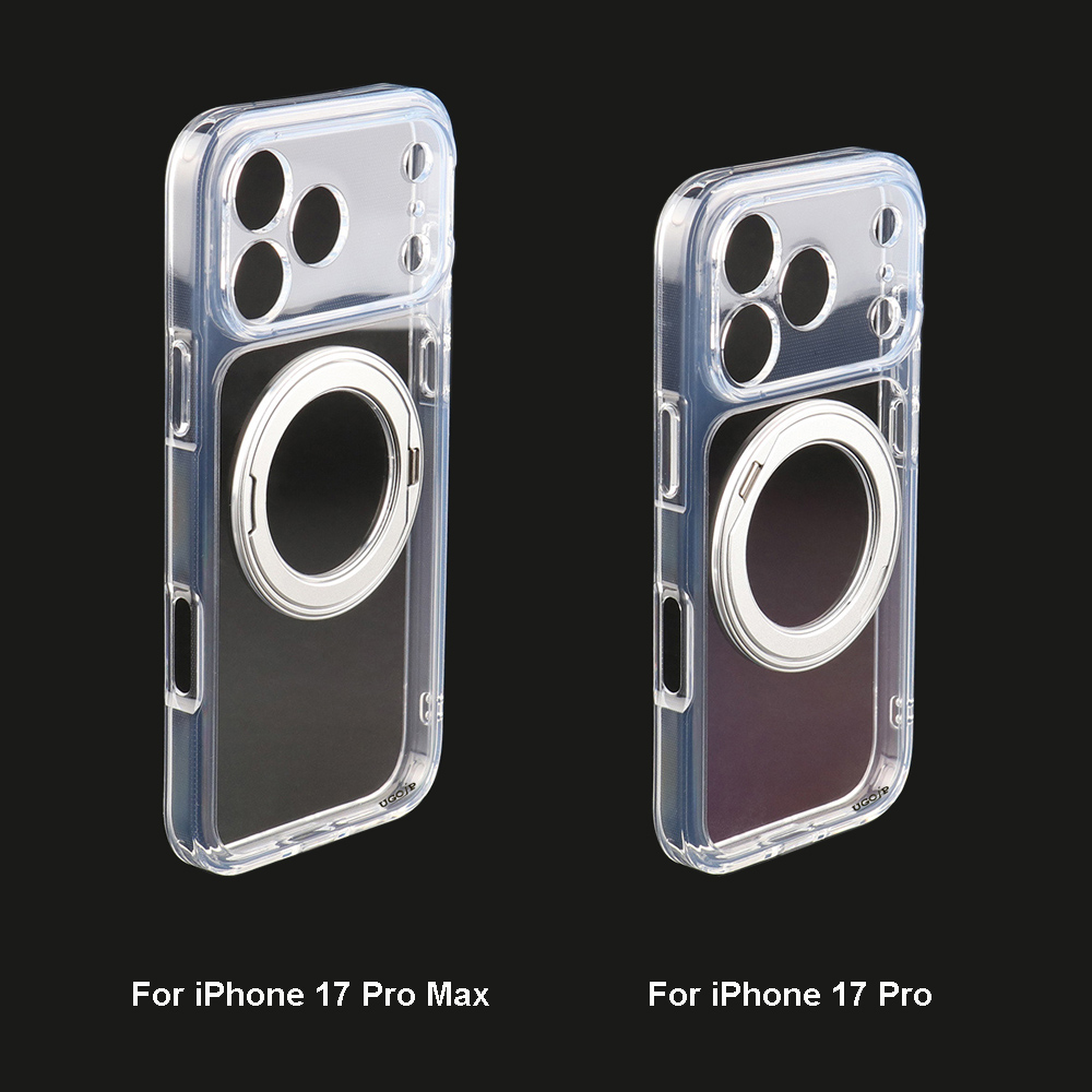 Clear MagSafe stand case available for iPhone 17 Pro Max and iPhone 17 Pro