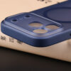 Close-up of matte case camera cutout and raised camera area
