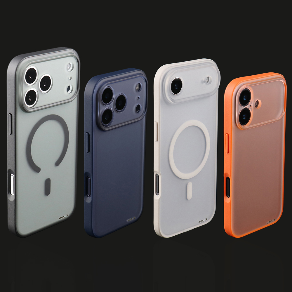 Matte case for iPhone 17 series in multiple colors and model options