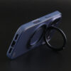 Matte MagSafe stand case with ring stand opened from a side angle