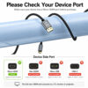 Check your device port before purchase. This cable is for devices with a Micro HDMI port.
