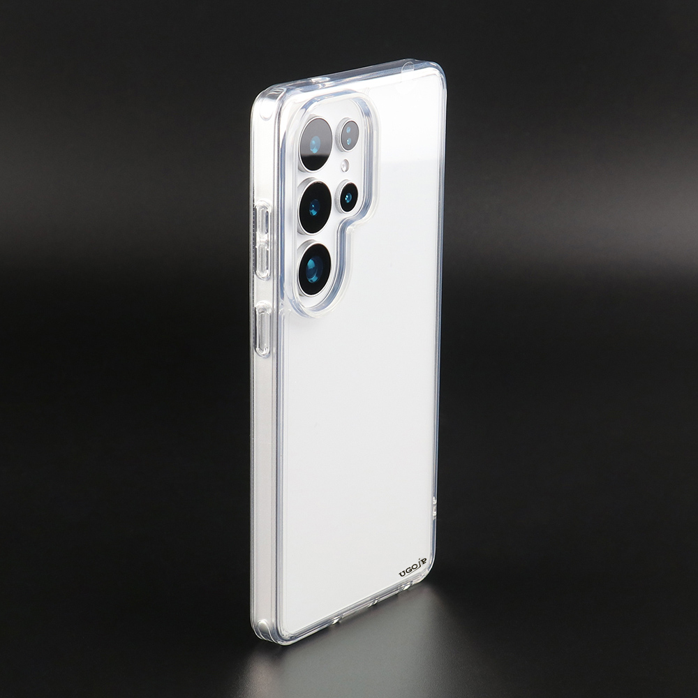 Clear case for Samsung Galaxy S25 and S26 series shown from the back