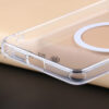 Close-up of Samsung Galaxy S25 S26 clear case bottom speaker and charging port cutout
