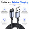 Reliable sports watch charging cable with stable power delivery