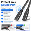 USB-C Male to Female Extension Cable Protect Device Port Easier Access Reduce Wear and Tear