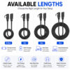 USB-C Extension Cable Available in 0.5m 1m 2m and 3m Length Options