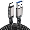 USB 3.2 Gen2 USB-A to USB-C Cable 10Gbps 60W