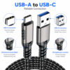 USB-A to USB-C Connector Reinforced Design