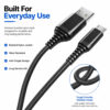 Braided Micro USB cable designed for durability anti-tangle performance and daily use