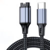 USB-C input charging cable for sports watches