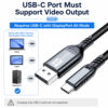 USB-C to DisplayPort cable requires USB-C device with DisplayPort Alt Mode video output