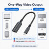 USB-C to HDMI adapter one-way video output guide from USB-C source device to HDMI display