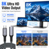 USB4 Extension Cable Supports 8K60Hz and 4K144Hz Video Output