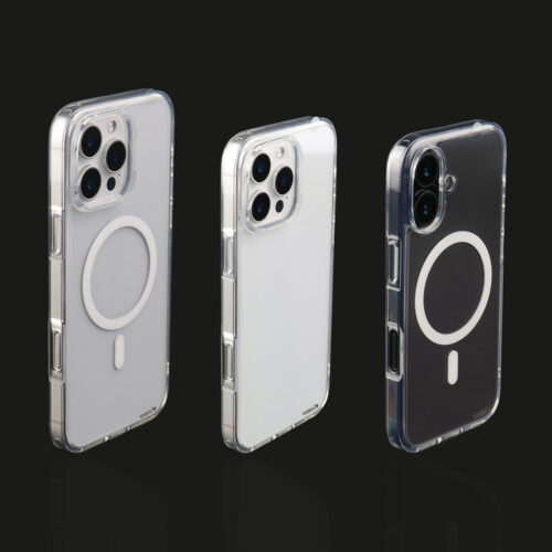 clear cases for iPhone 16, iPhone 16 Pro and iPhone 16 Pro Max.