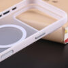 Close-up of the independent metal side button on the iPhone 18 Pro case