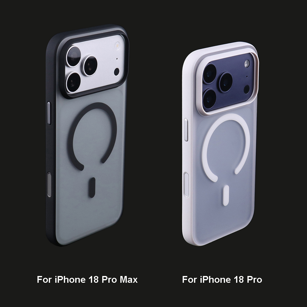 Magnetic matte case options for iPhone 18 Pro and iPhone 18 Pro Max