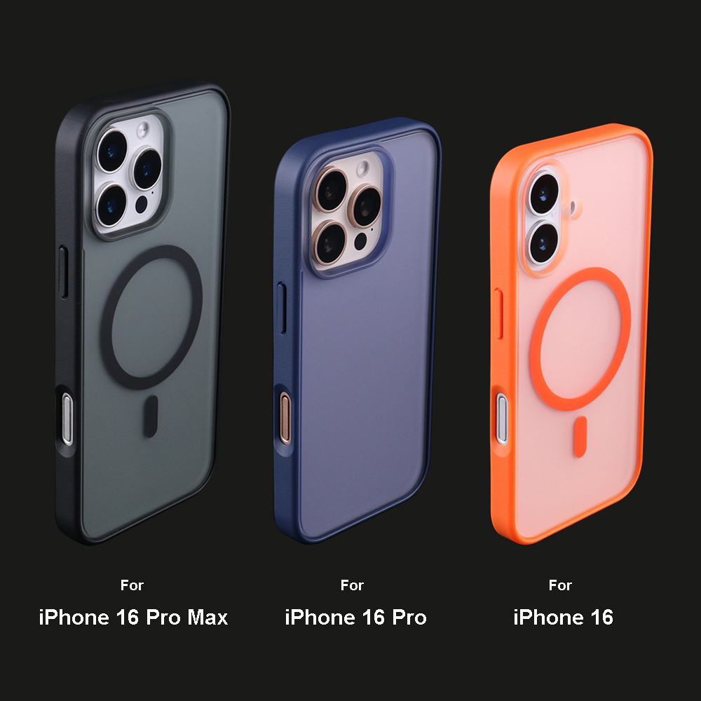 matte phone cases for iPhone 16, iPhone 16 Pro and iPhone 16 Pro Max.