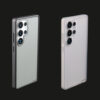 Matte case for Samsung Galaxy S24 and S25 series available in Matte black and matte translucent options