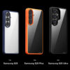 Color bumper clear case available for Samsung Galaxy S26, Samsung Galaxy S26 Plus and Samsung Galaxy S26 Ultra